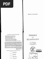 Theory of Elasticity - TIMOSHENKO PDF