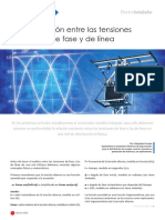 Relaciones Entre Las Tensiones de Fase y de Línea. 09-2017 PDF