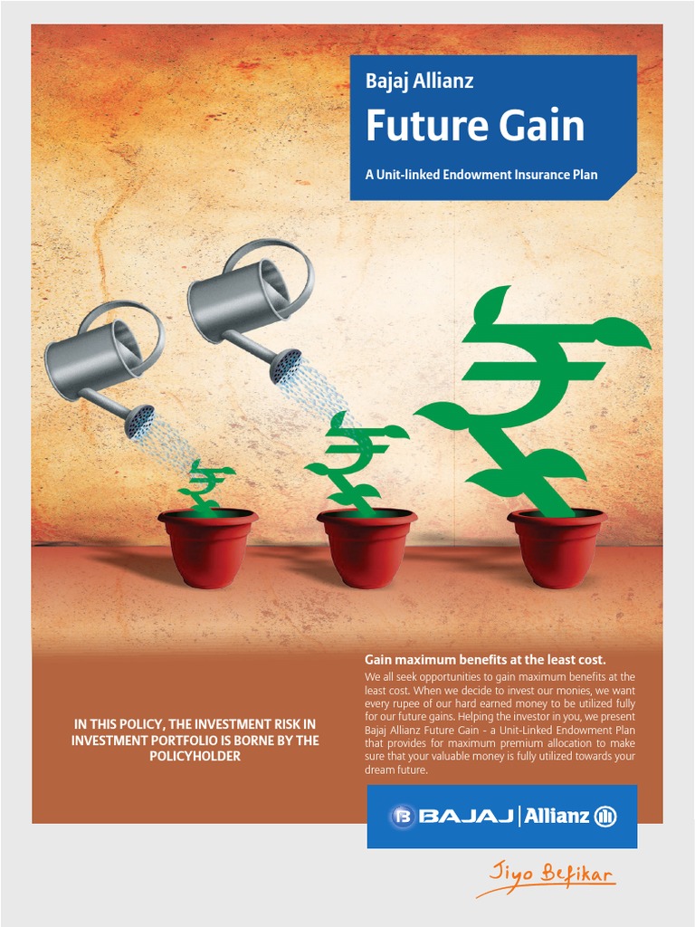 Bajaj Allianz Future Gain Brochure PDF PDF Investment Fund Asset
