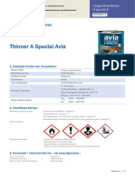 MSDS - Thinner A Special Avia