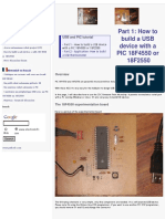 How To Build A Usb Device With Pic 18f4550 or 18f2550 (And The Microchip CDC Firmware) PDF
