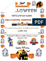 5609 Halloween Certificate