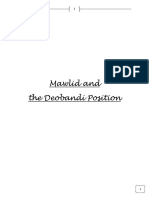 Mawlid and The Deobandi Position