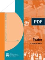 Curricular - El Espacio Teatral - Aportes para La Secundaria 2006 - Documento de Actualización Curricular