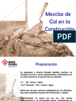 Mezclas de Cal - Calidra PDF