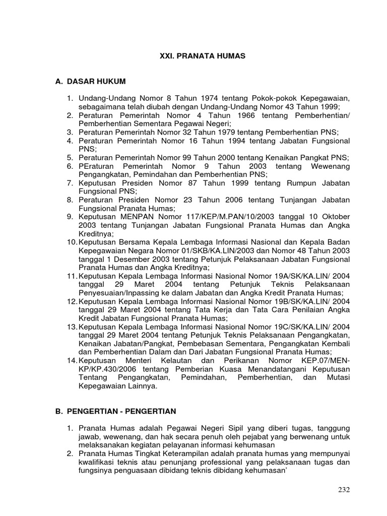 21 Pranata Humas PDF | PDF