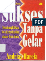 Andreas Harefa - Sukses Tanpa Gelar PDF