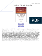 A Cabala e A Arte de Ser Feliz PDF