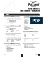 Tabla periódica: antecedentes y estructura