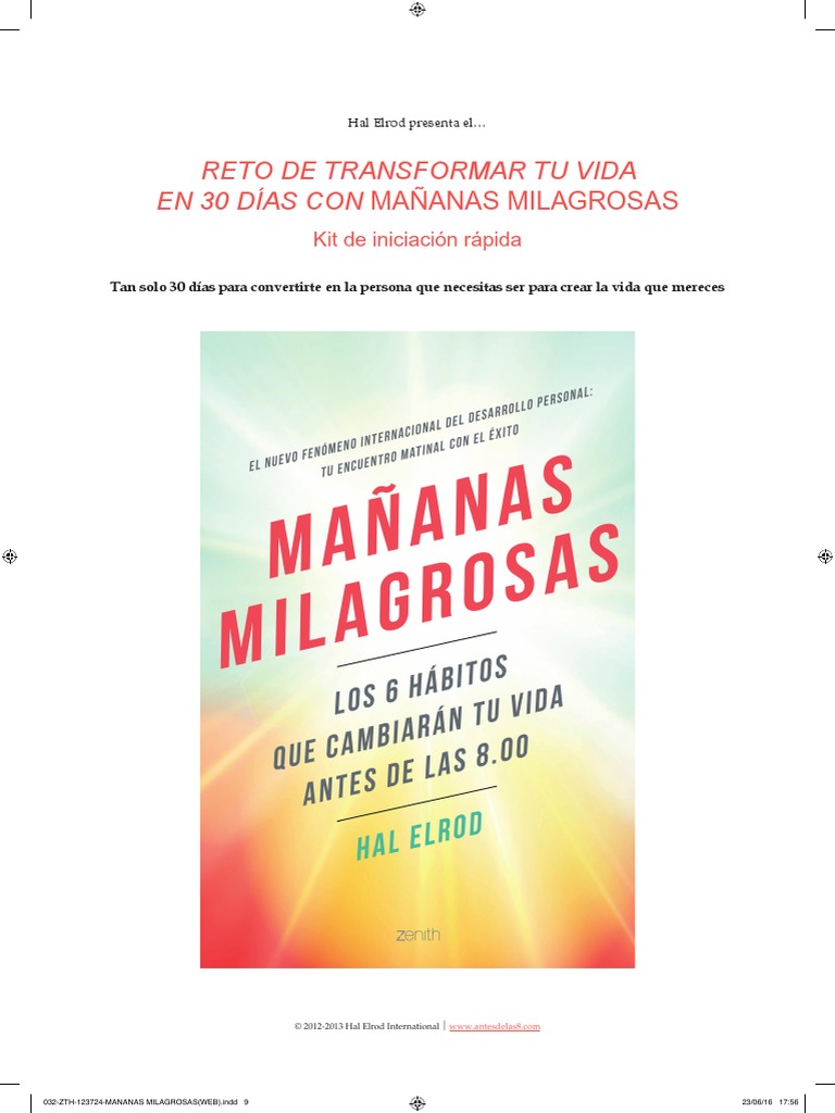 Reto de Transformar Tu Vida en 30 Días | PDF | Desarrollo personal ...