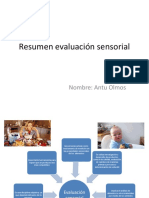 Resumen Evaluación Sensorial