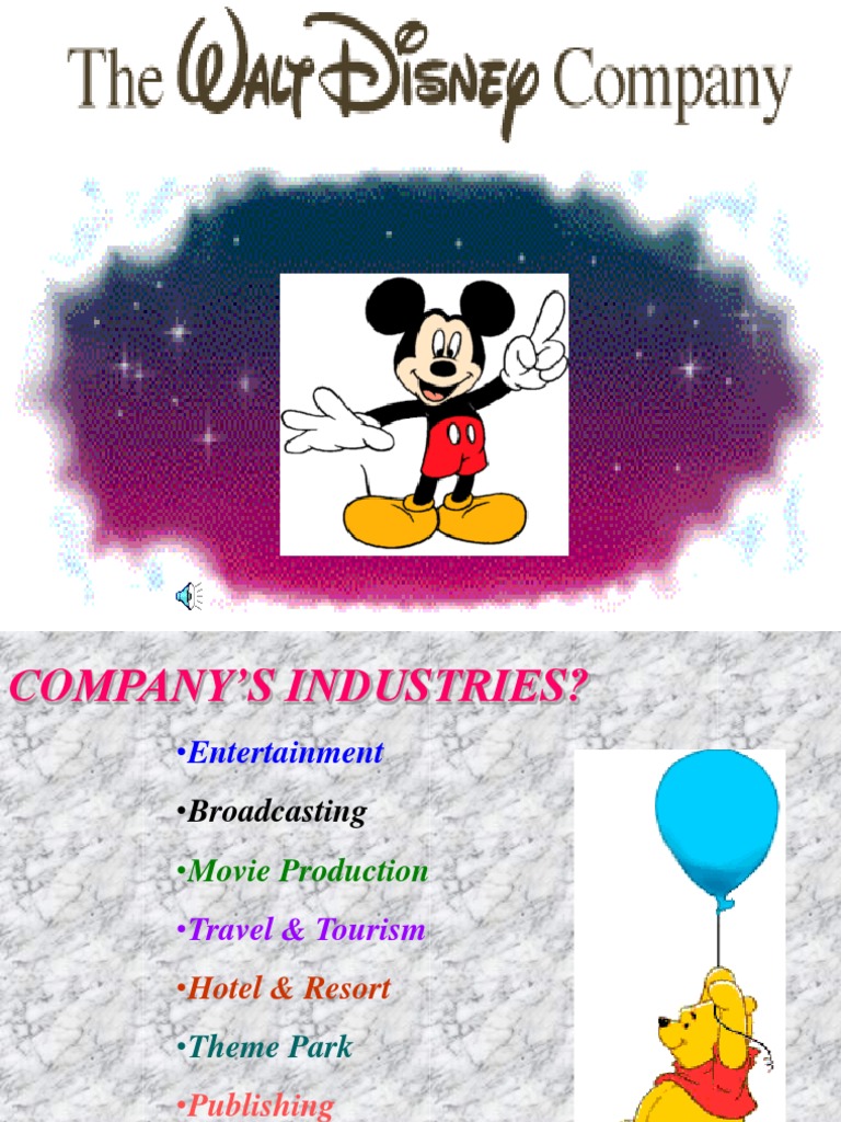 Disney Financial Statement The Walt Disney Company
