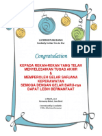 Congratulation