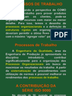 Processos de Trabalho