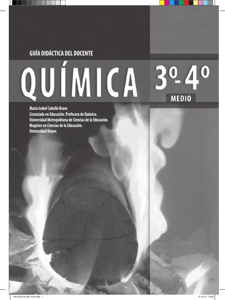 Libro3MedioQuimicaProfesor.pdf Lectura (proceso) Aprendizaje