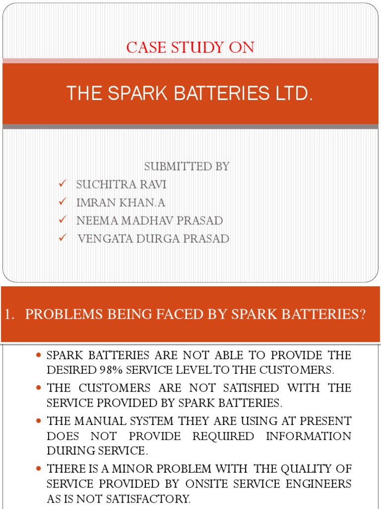 Spark Batteries PDF Information Information Technology