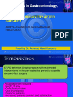 Nutrition and ERAS Protocols in Gastrointestinal Surgery