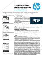 HP PageWide Pro 477-577 Printer Series