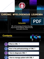 The Diagnosis and Management of Chronic Myelogenous Leukemia (CML