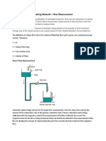 Flow Measurement