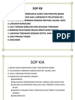 SOP KB dan KIA