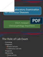 16 Routine Lab Exam For Infection Disease