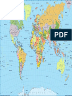 English World Political Map