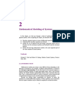 Mathematical Modeling of Systems: Textbook