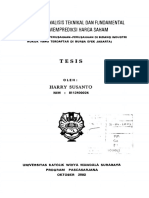 Penggunaan Analisis Teknikal Dan Fundamental