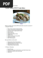 MAKALAH Analisis-SWOT Nasi Goreng MAKALAH Analisis-SWOT Nasi Goreng