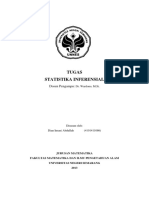 Soal Dan Pembahasan Statistika Inferensi