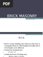 Brick Masonry