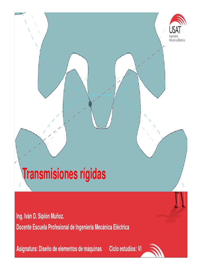 Unidad II - Transmisiones Rigidas | PDF | Engranaje | Mecánica