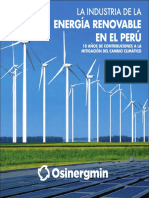 Osinergmin Energia Renovable Peru 10anios
