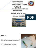 Picture Slides in ENT: 5th Year 2013-2014