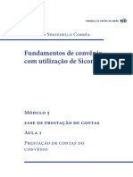 Modulo 5_Aula 1 – Prestação de Contas Do Convênio