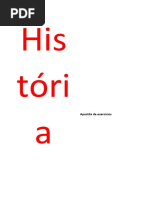 Apostila de História Completa