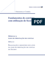 Modulo 5_Aula 2 – Realização e Registro Dos Atos Da Fase de Prestação de Contas No Siconv