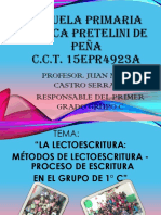 Diapositivas de Lectoescritura Conceptos y Metodos