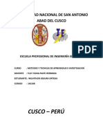Universidad Nacional de San Antonio Abad Del Cusco