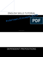 Dependent Prepositions (1)