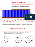 Chapter 17: Waves II: Sound Waves Are One Example of Longitudinal Waves