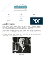 Biografia de Arnold Toynbee