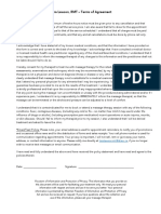 Massage Policy Form PDF