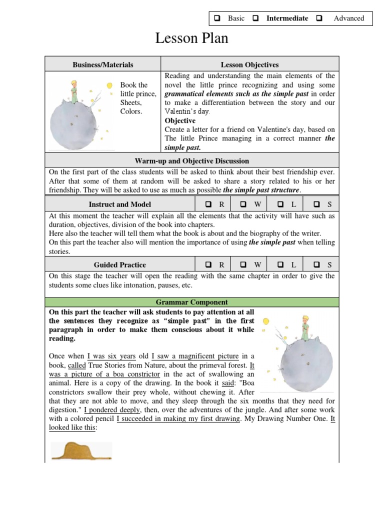 Lesson Plan Template Grammar by Fernando Fonseca | PDF | Lesson Plan ...