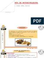 Ejercicios MOTONIVELADORA