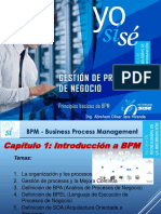 BPM1 - Gestión de Procesos de Negocio