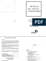 Tecnicas Del Avaluo Inmobiliario PDF