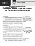 Aplicação do Índice de Difi culdade