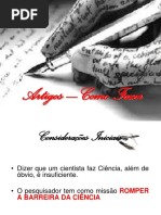 Algumas Considerações Sobre Artigos